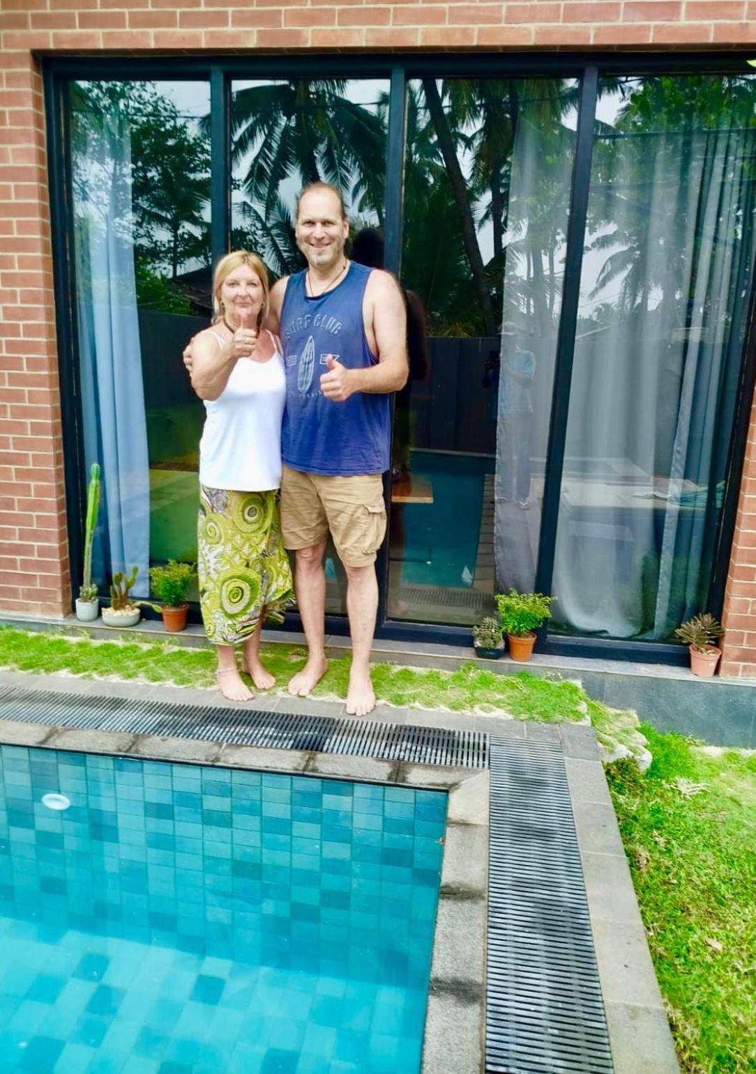 Negombo Morawala Beach Villa Eksteriør bilde